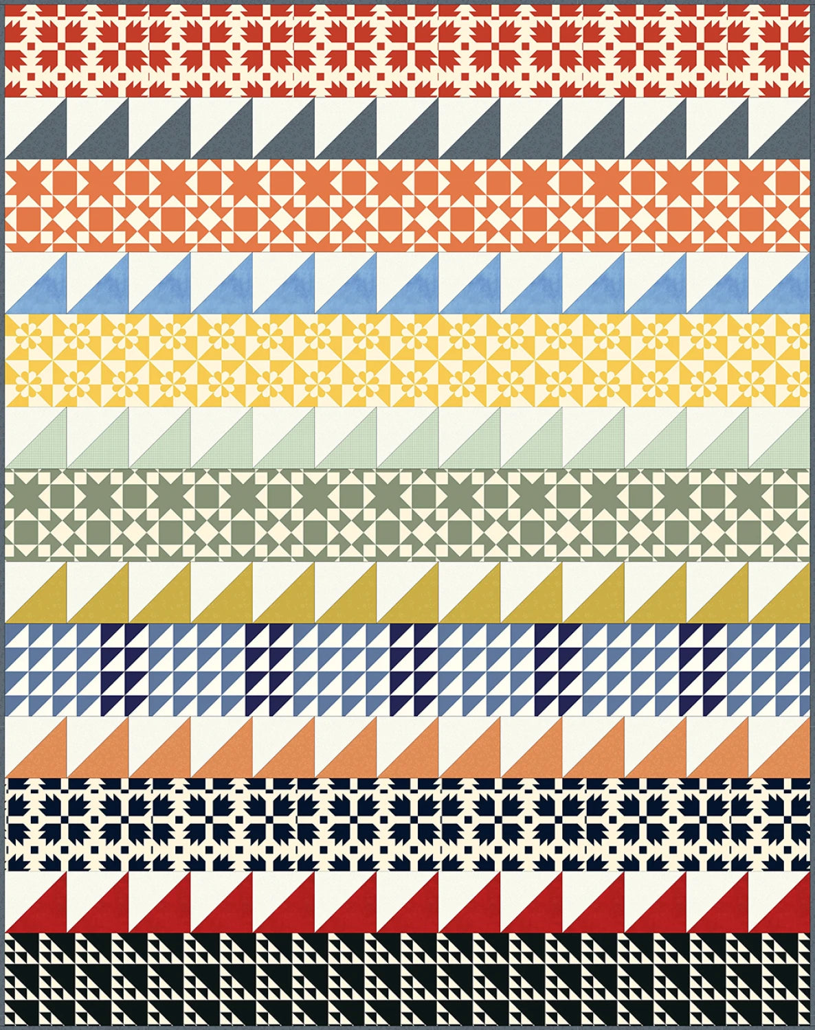 Perfect Points 2 by Whistler Studios : Making A Point Quilt Front