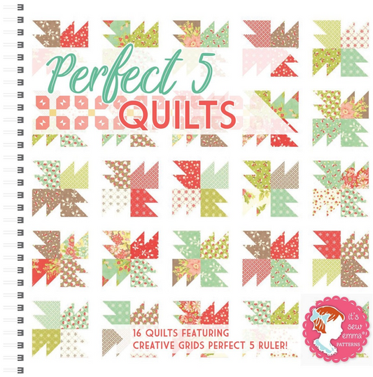 Perfect 5 Quilts Book by It's Sew Emma