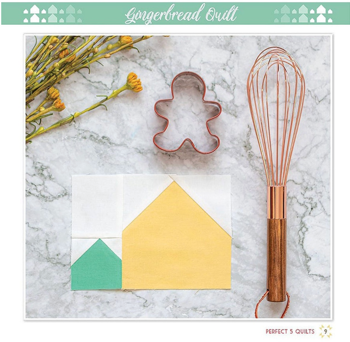 Perfect 5 Quilts Book by It's Sew Emma