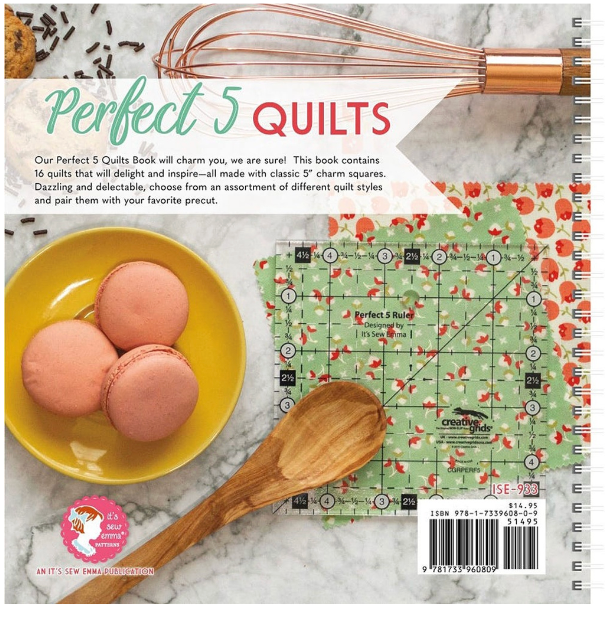 Perfect 5 Quilts Book by It's Sew Emma
