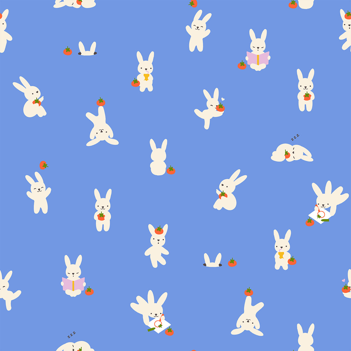 Persimmon by Rashida Coleman-Hale : Bun E and Simmy Lindley Blue RS1118 16