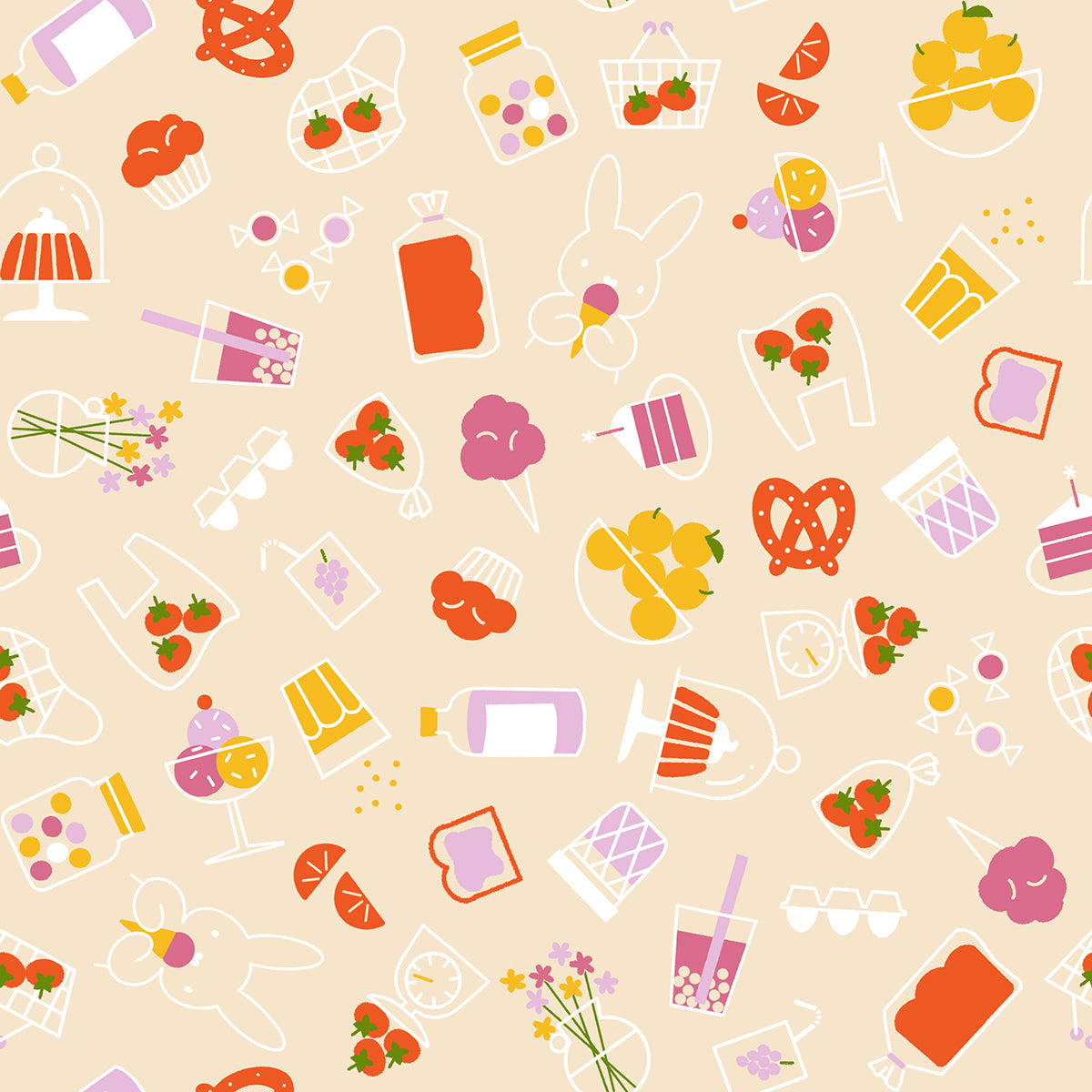 Persimmon by Rashida Coleman-Hale : Bun E's Market Shell RS1119 11