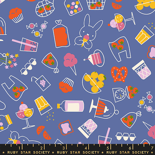 Persimmon by Rashida Coleman-Hale : Bun E's Market Twilight RS1119 16