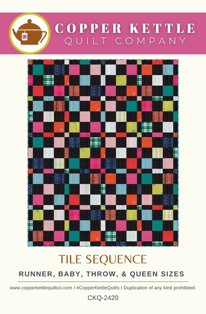 Persimmon by Rashida Coleman-Hale : Tile Sequence Quilt Kit