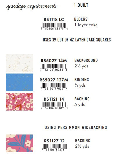 Persimmon by Rashida Coleman-Hale : Tile Sequence Quilt Kit