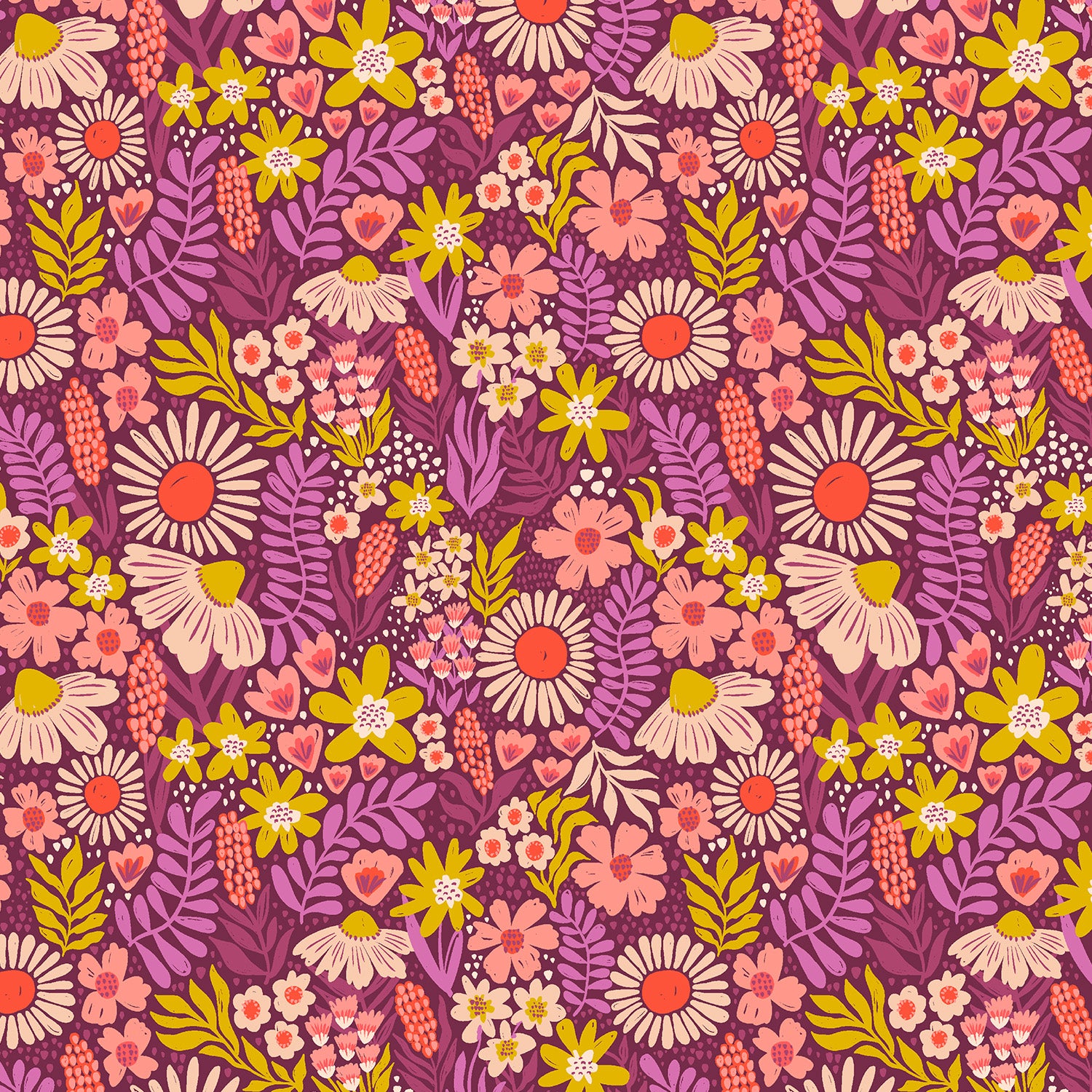 Petals in the Sun by Sandra Hutter : Where The Flowers Grow - Luscious SH100-LU3 (Estimated Arrival February 2026)