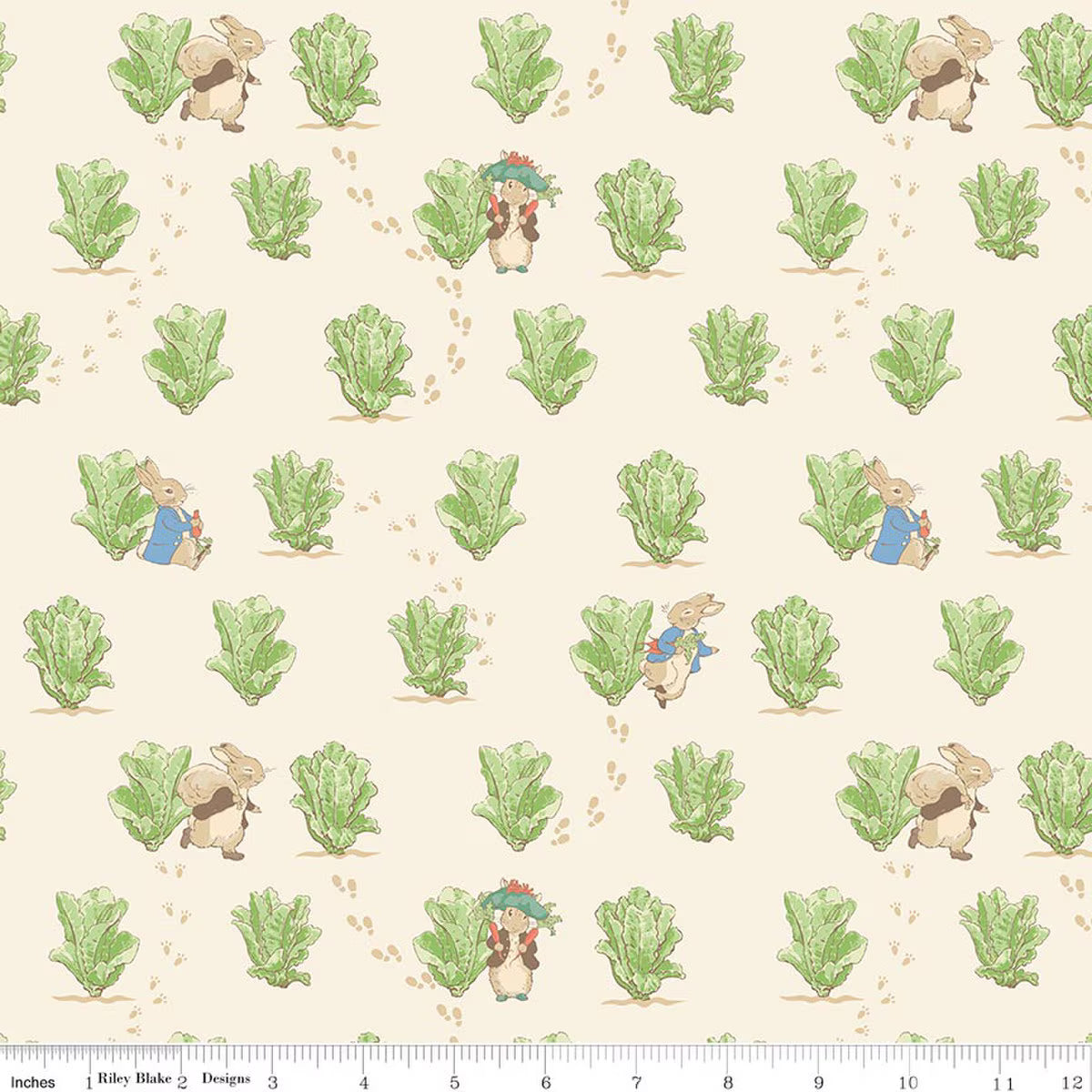 Peter Rabbit™ and Benjamin Bunny™ by Beatrix Potter Collection : 15 Piece Fat Quarter Bundle