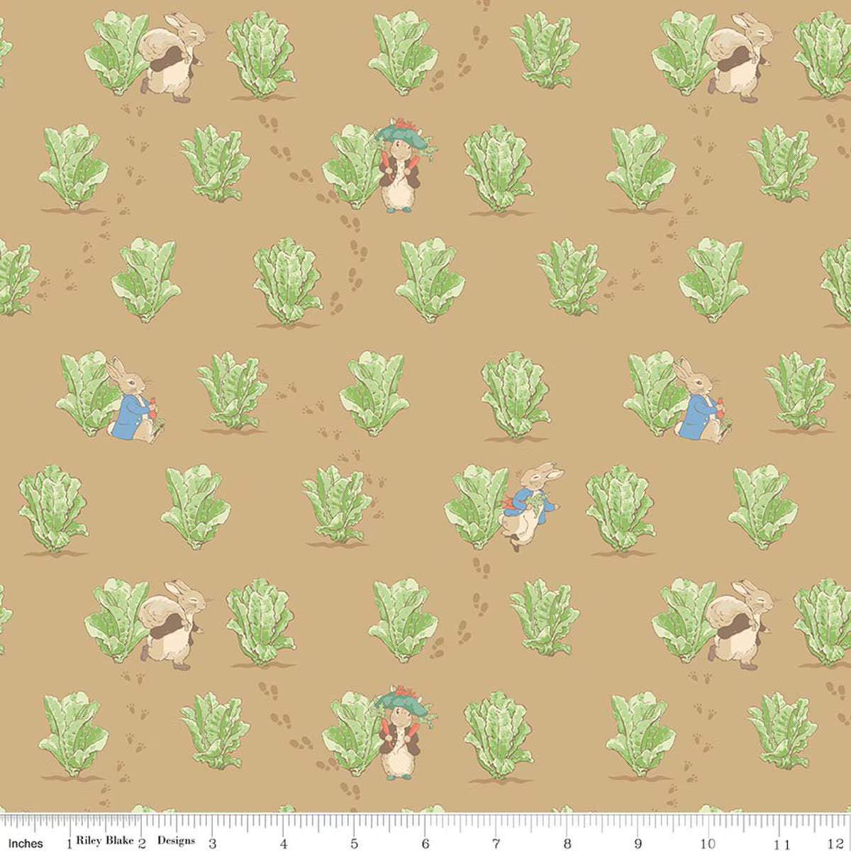 Peter Rabbit™ and Benjamin Bunny™ by Beatrix Potter Collection : 15 Piece Fat Quarter Bundle