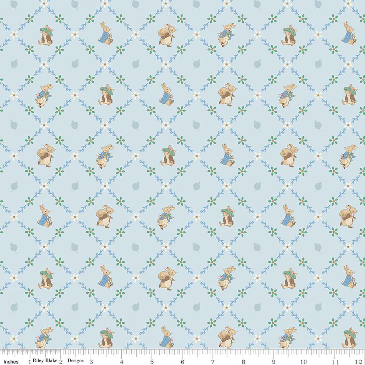 Peter Rabbit™ and Benjamin Bunny™ by Beatrix Potter Collection : 15 Piece Fat Quarter Bundle