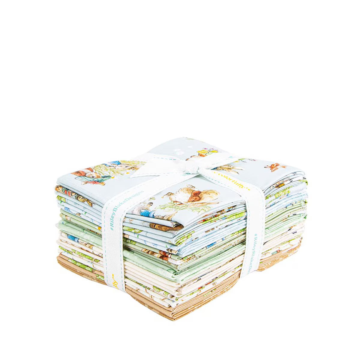 Peter Rabbit™ and Benjamin Bunny™ by Beatrix Potter Collection : 15 Piece Fat Quarter Bundle