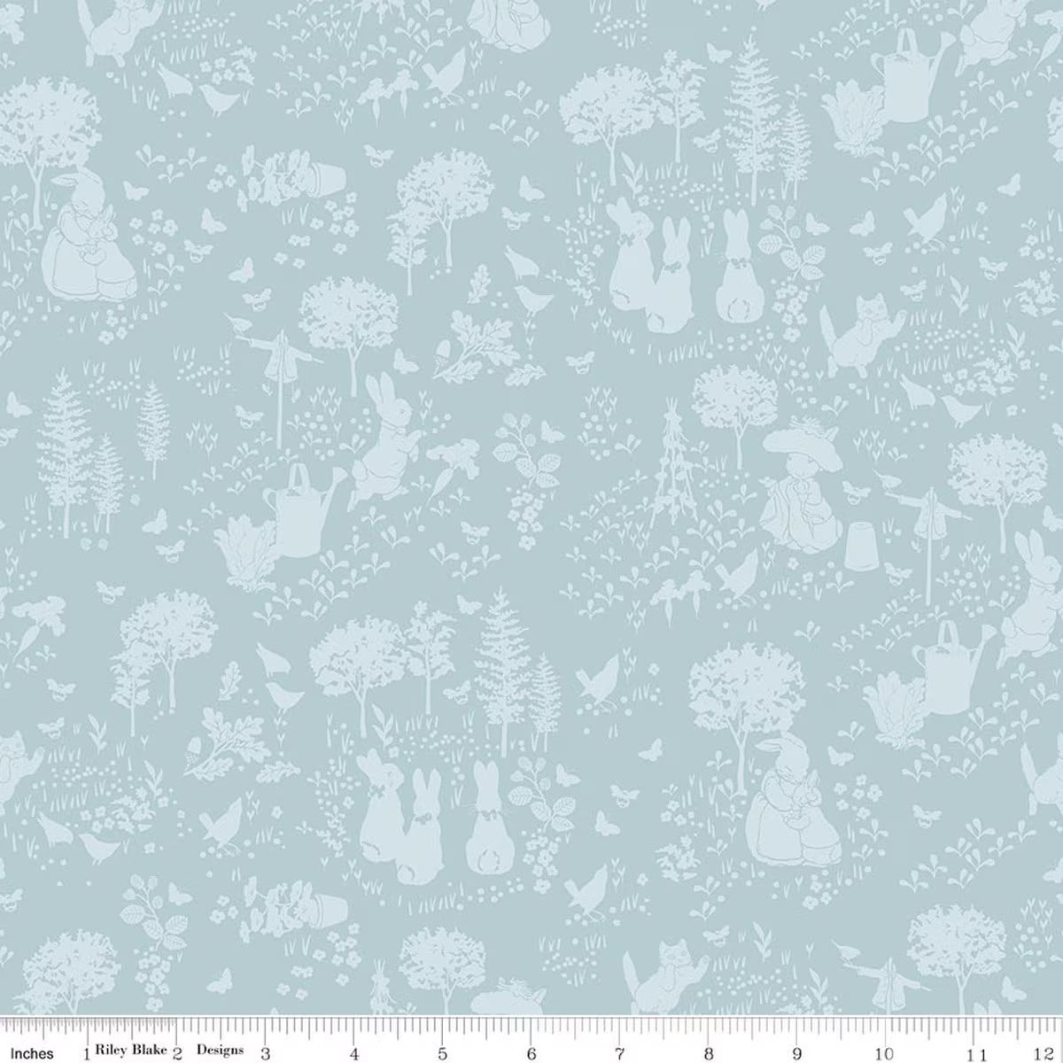 Peter Rabbit™ and Benjamin Bunny™ by Beatrix Potter Collection : 15 Piece Fat Quarter Bundle
