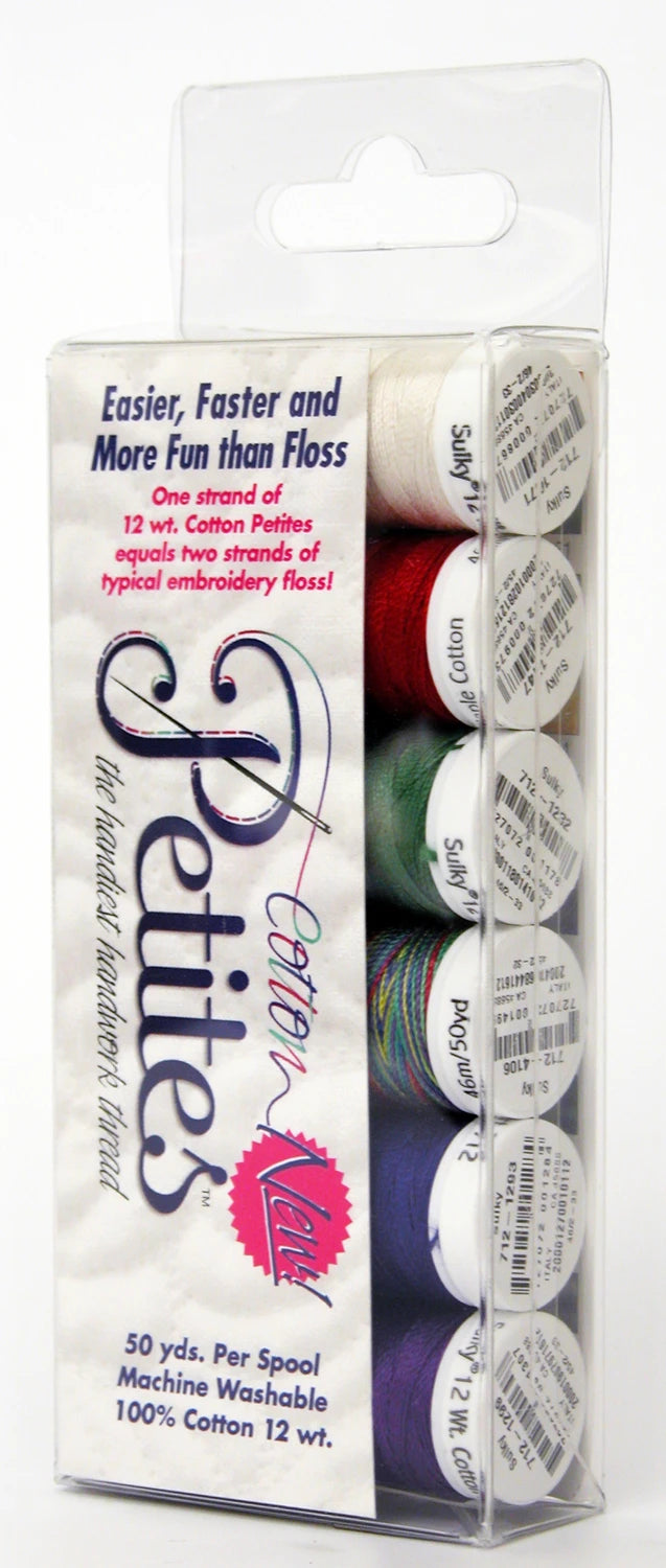 Petites 12wt Cotton Thread 6 Pack Winter # 712-10 - Special Order