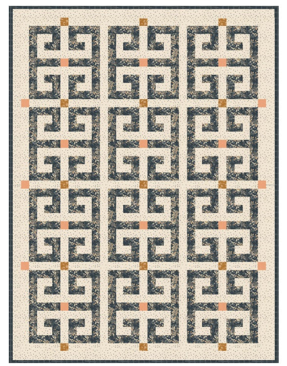 Rainier by Jessica Rose : Petra Quilt Kit (Estimated Ship Date April 2025)