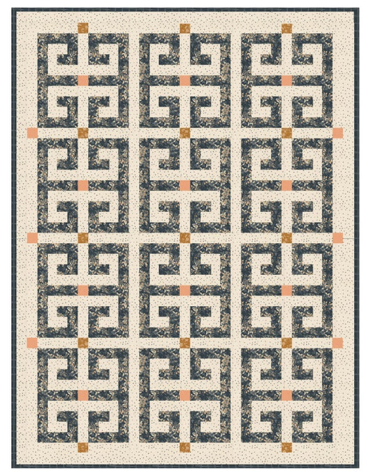 Rainier by Jessica Rose : Petra Quilt Kit (Estimated Ship Date April 2025)