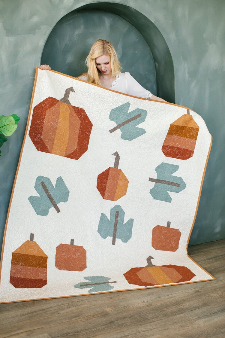 Pick a Pumpkin Quilt Pattern by Alderwood Studio