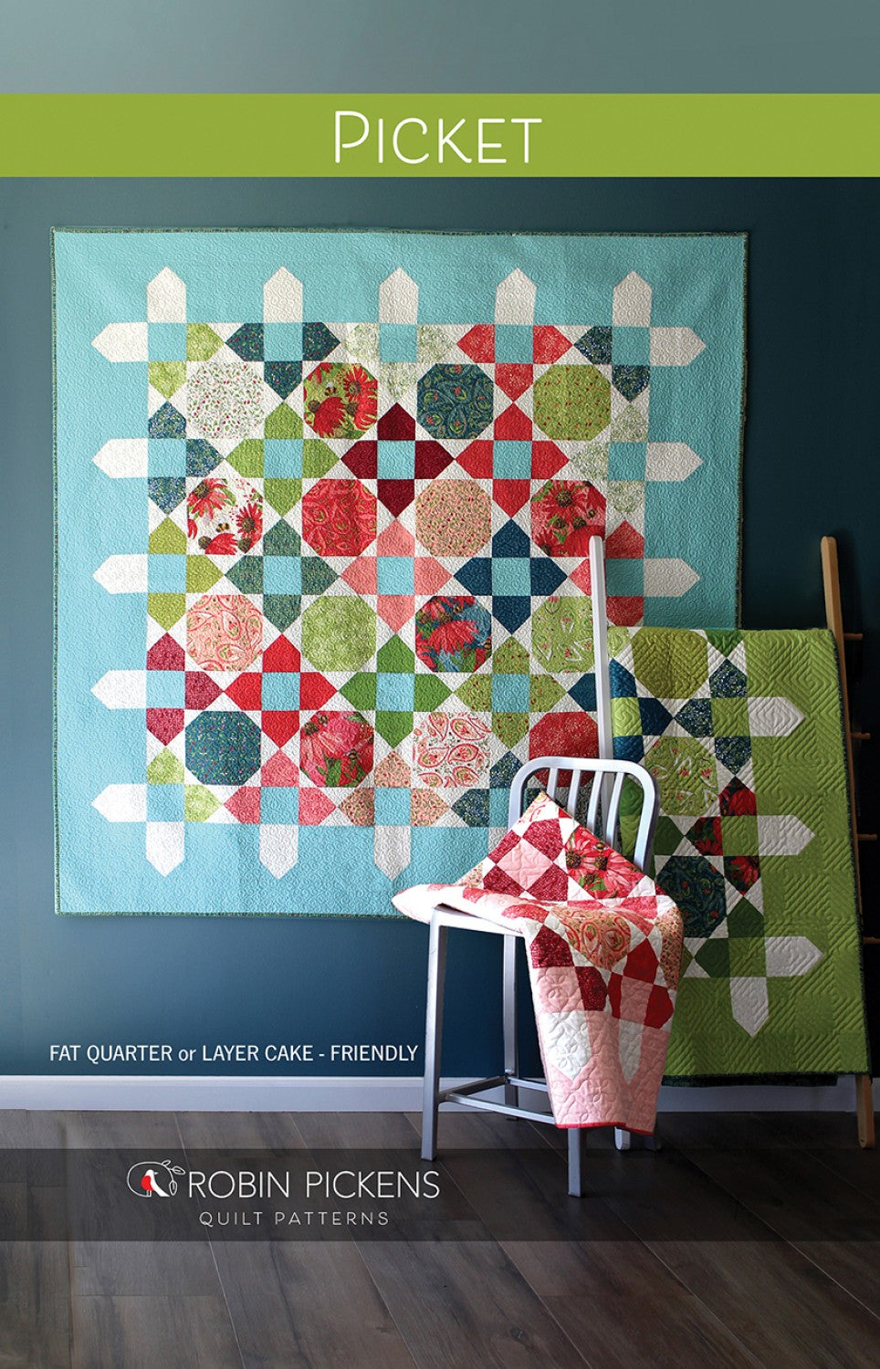 Picket Quilt Pattern by Robin Pickens