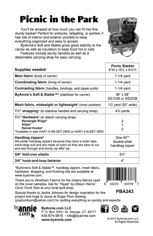 Picnic in the Park # PBA243 - Special Order