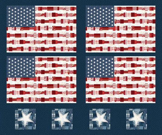 Pieces of America by Lilac Bee Designs : Fabric Bundles Including Panels