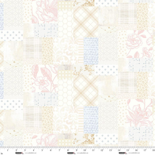 Pieces of America by Lilac Bee Designs : Patchwork Cream 8591-14