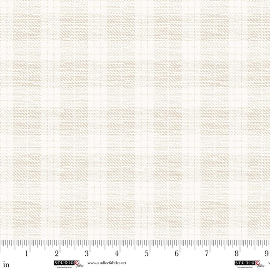 Pieces of America by Lilac Bee Designs : Plaid Cream 8595-14