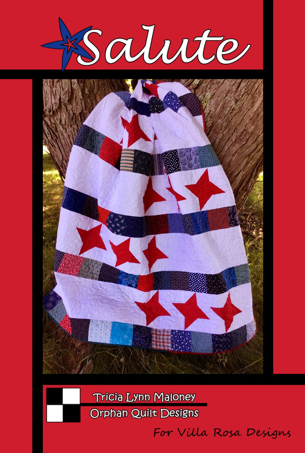 Pieces of America by Lilac Bee Designs : Salute Quilt Kit (Estimated Arrival December 2025)