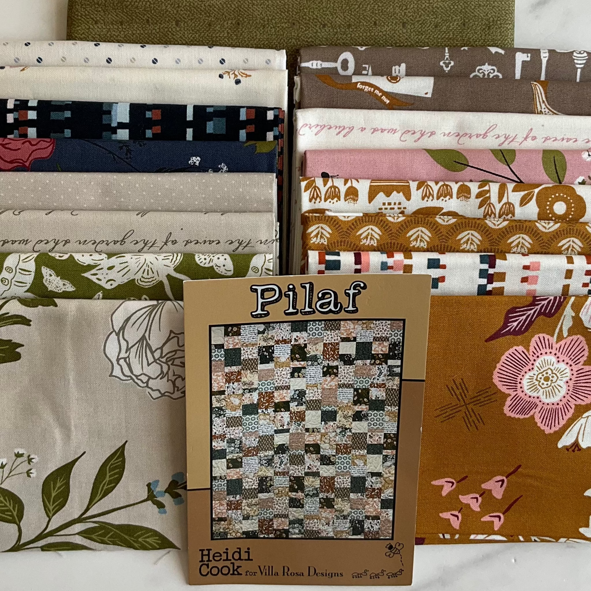 Pilaf Quilt Kit featuring Enchantment by Sweetfire Road