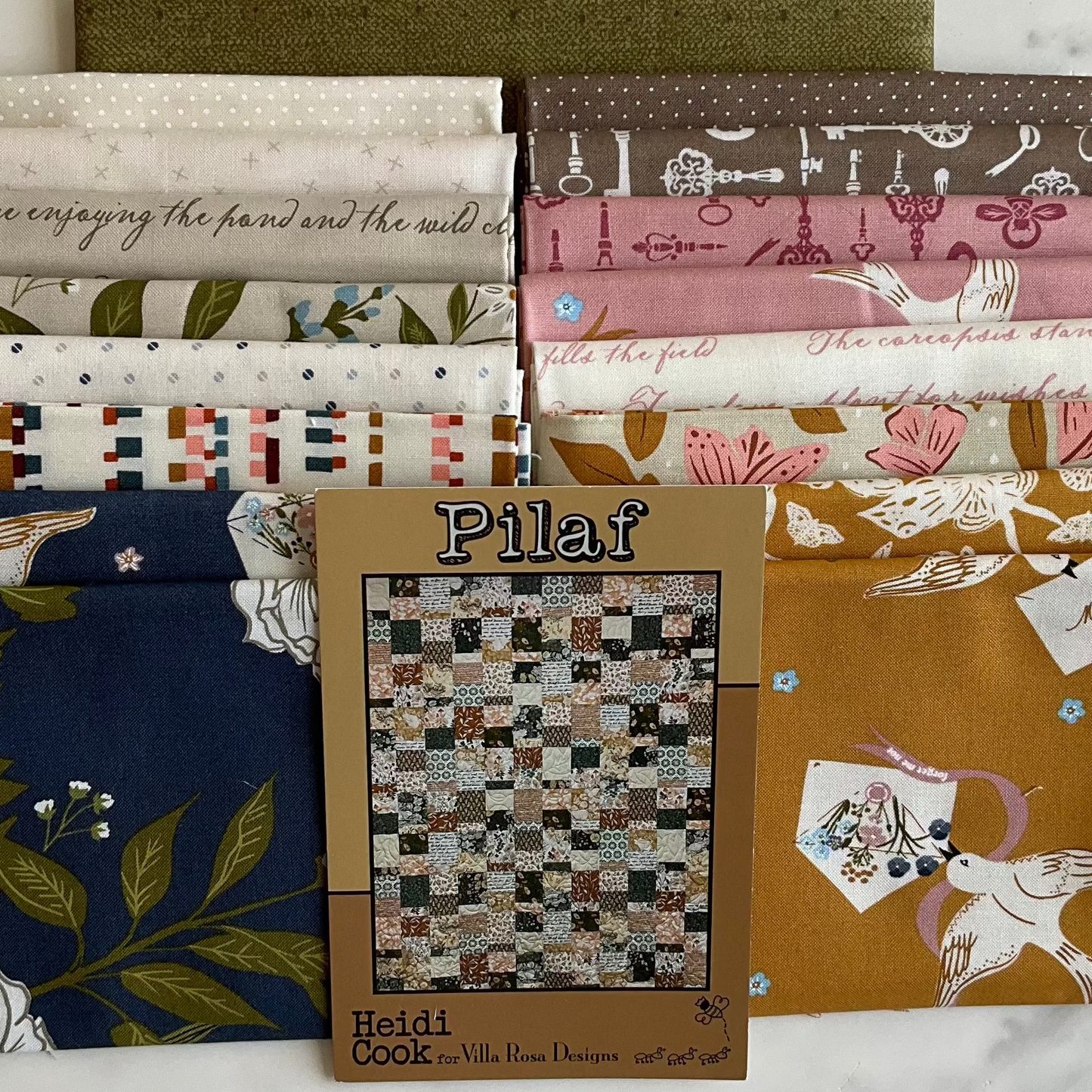 Pilaf Quilt Kit featuring Enchantment by Sweetfire Road