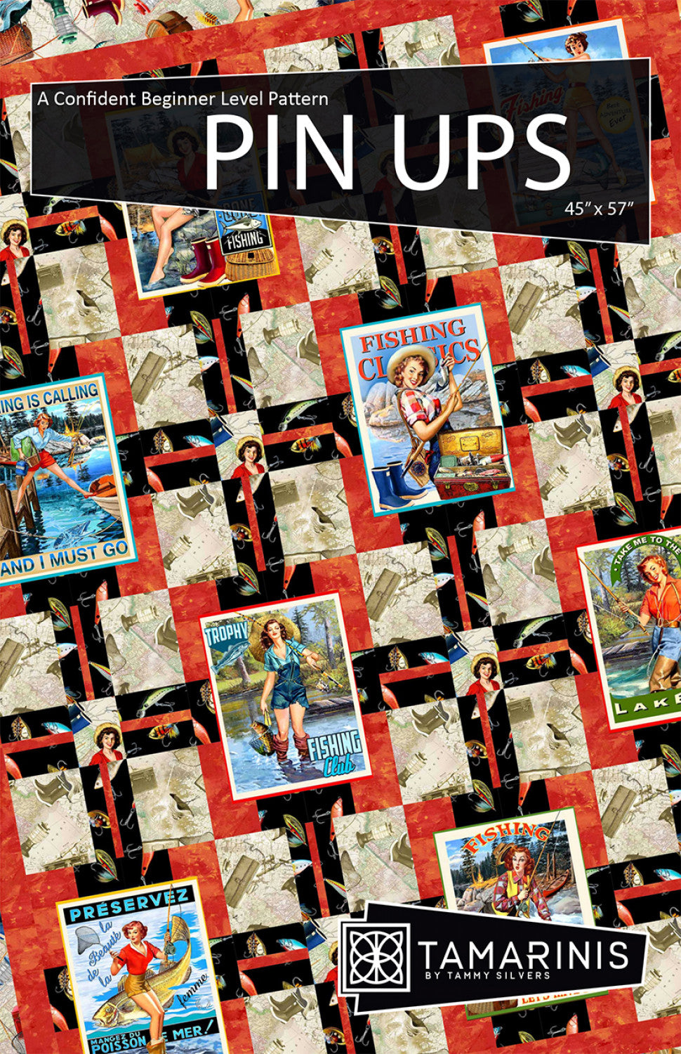 Pin Ups Quilt Pattern by Tamarinis