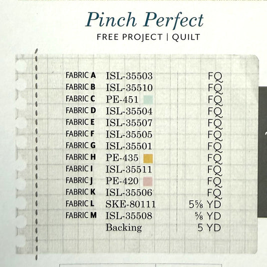 Island Life by Patty Basemi - Pinch Perfect Quilt Kit