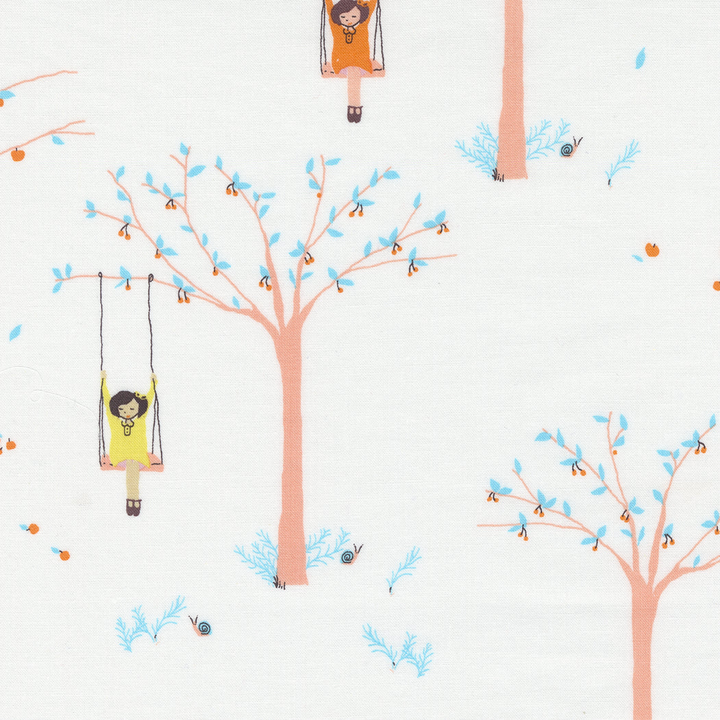 Pips by Aneela Hoey - Pips Girl on Tree Swing 24590 11