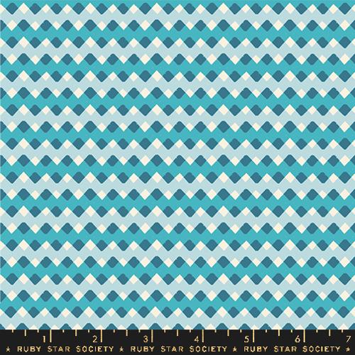 Pivot by Rashida Coleman Hale : Zigga Zagga Turquoise RS1077 15