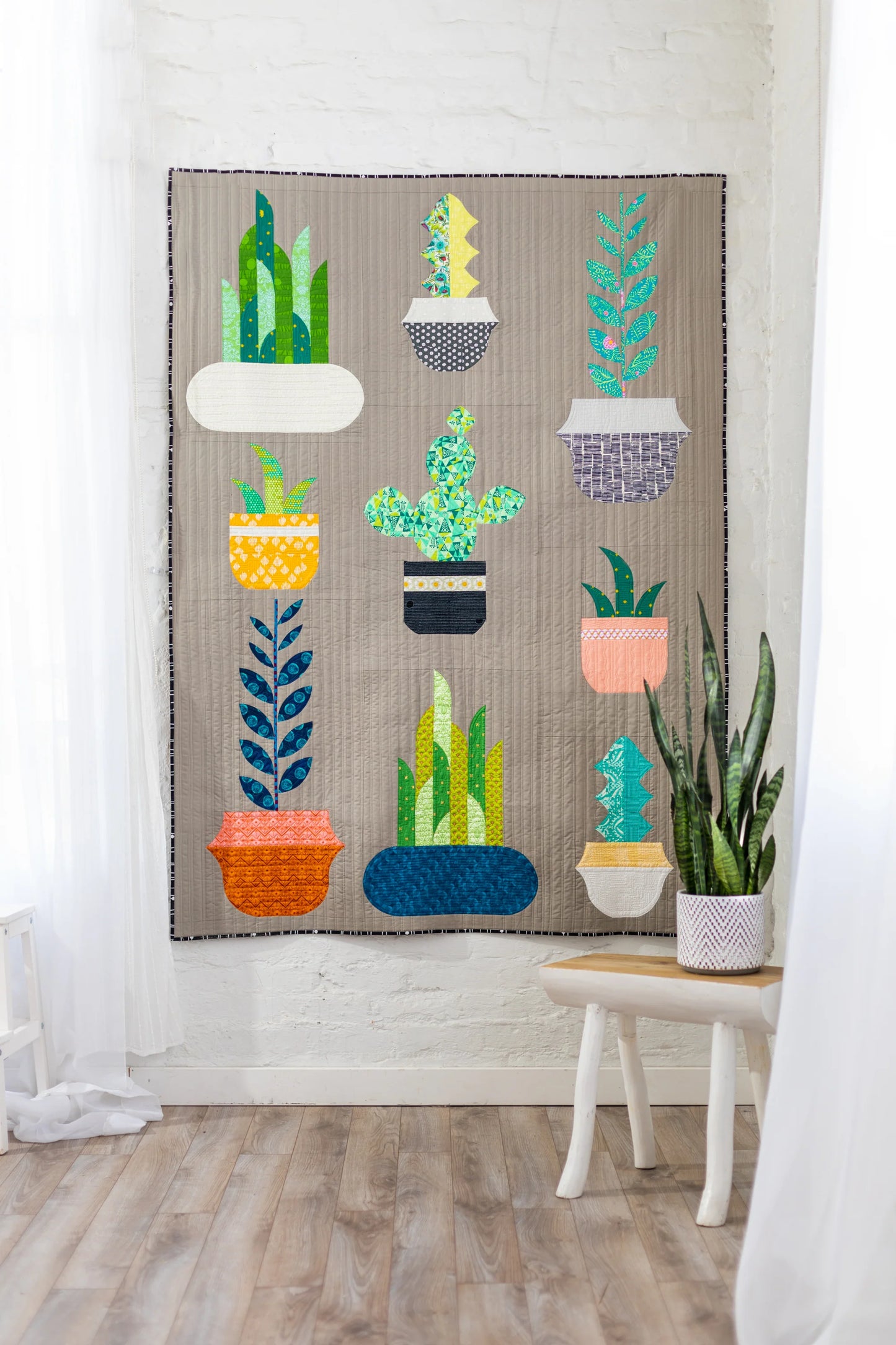 Plant Life Quilt Pattern by Sew Kind of Wonderful