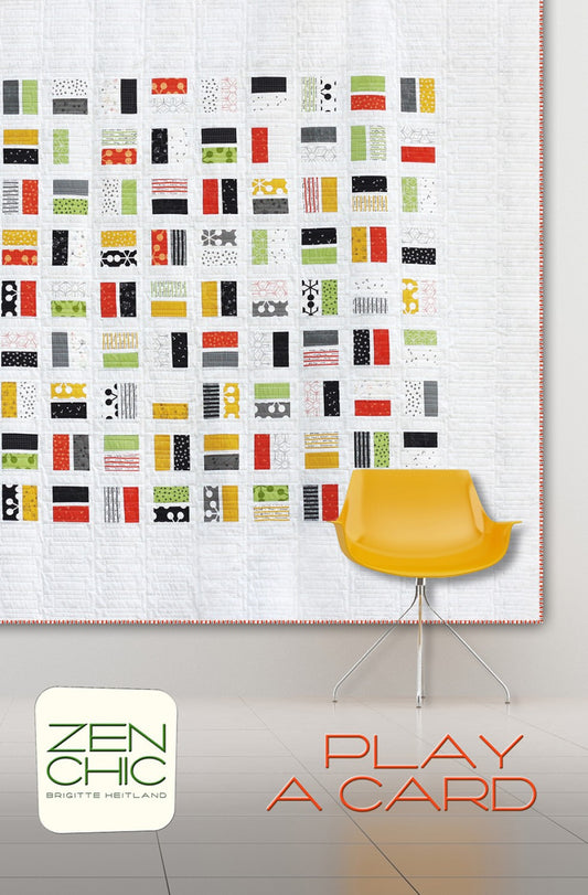 Play A Card Quilt Pattern by Zen Chic