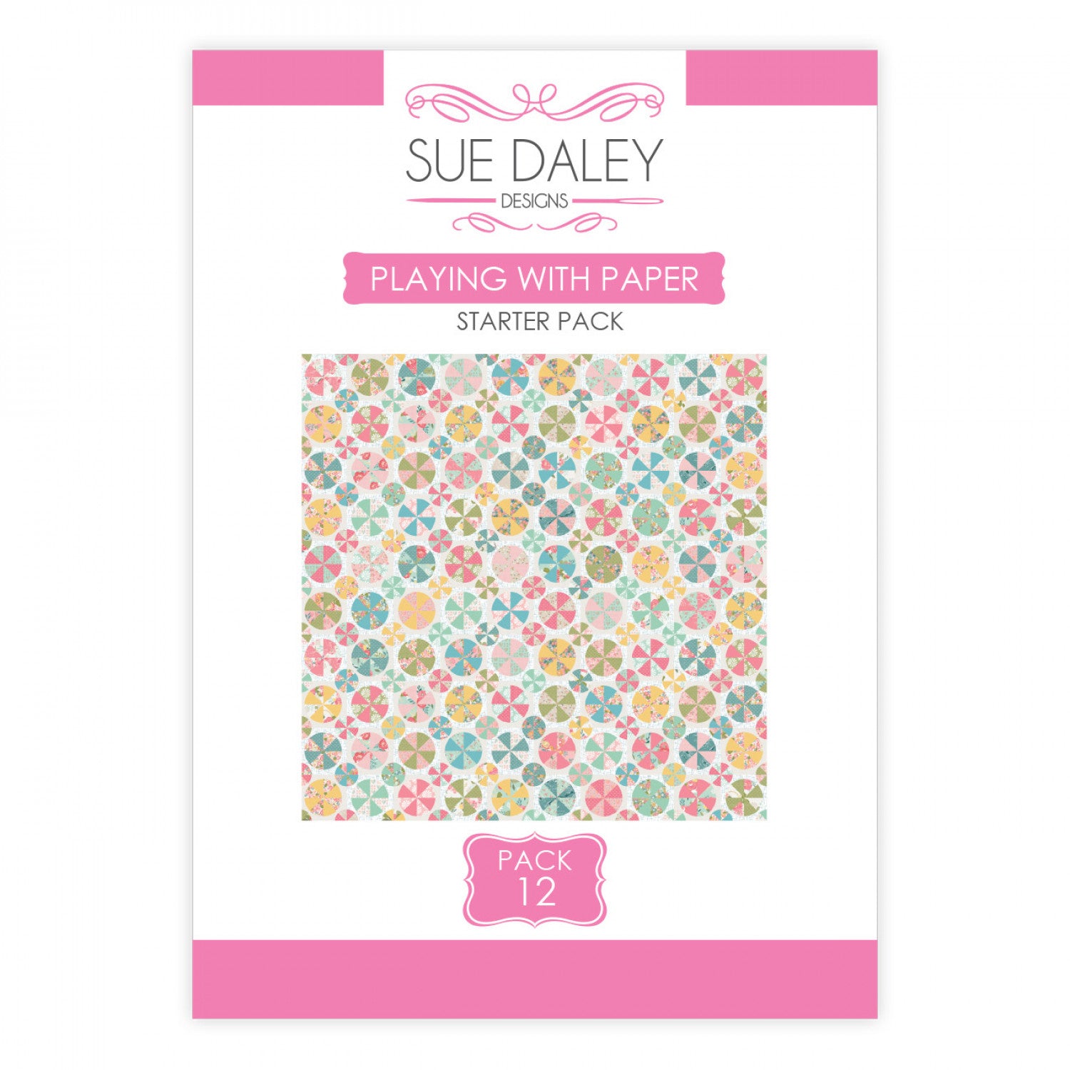 Playing With Paper Starter Pack 12 - Pie & Tarts by Sue Daley