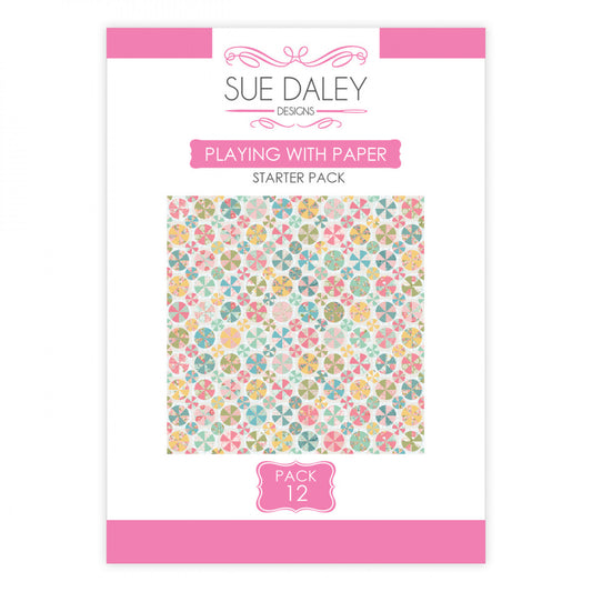 Playing With Paper Starter Pack 12 - Pie & Tarts by Sue Daley