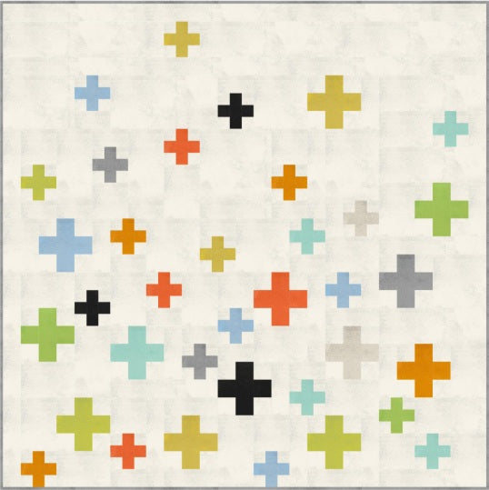 Pluses Quilt Pattern by Zen Chic