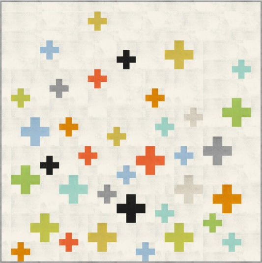 Pluses Quilt Pattern by Zen Chic