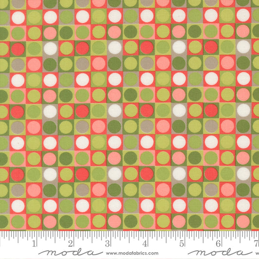 Poinsettia & Pear by Sherri & Chelsi : Dots Evergreen 37714 14