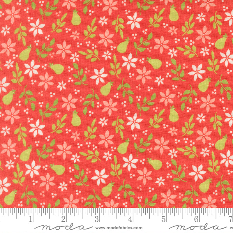 Poinsettia & Pear by Sherri & Chelsi : Pear Florals Geranium 37711 16