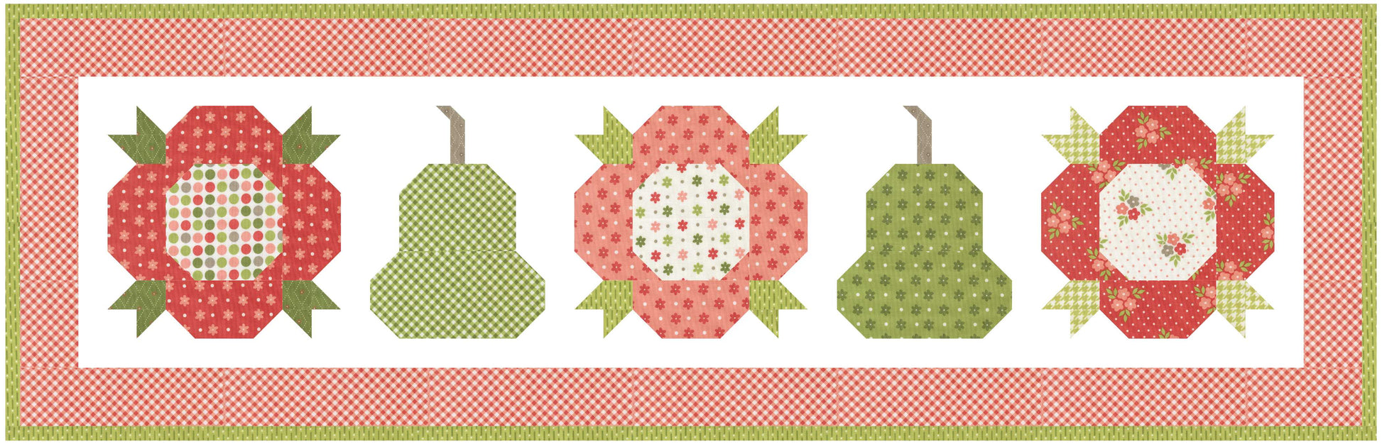 Poinsettia & Pear by Sherri & Chelsi : Posies and Pears Tablerunner Kit