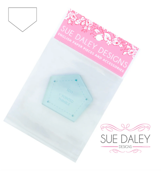 Pointed Thimble Papers & Acrylic Template - Special Order