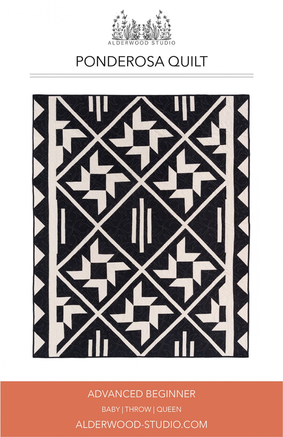 Ponderosa Quilt Pattern by Alderwood Studio