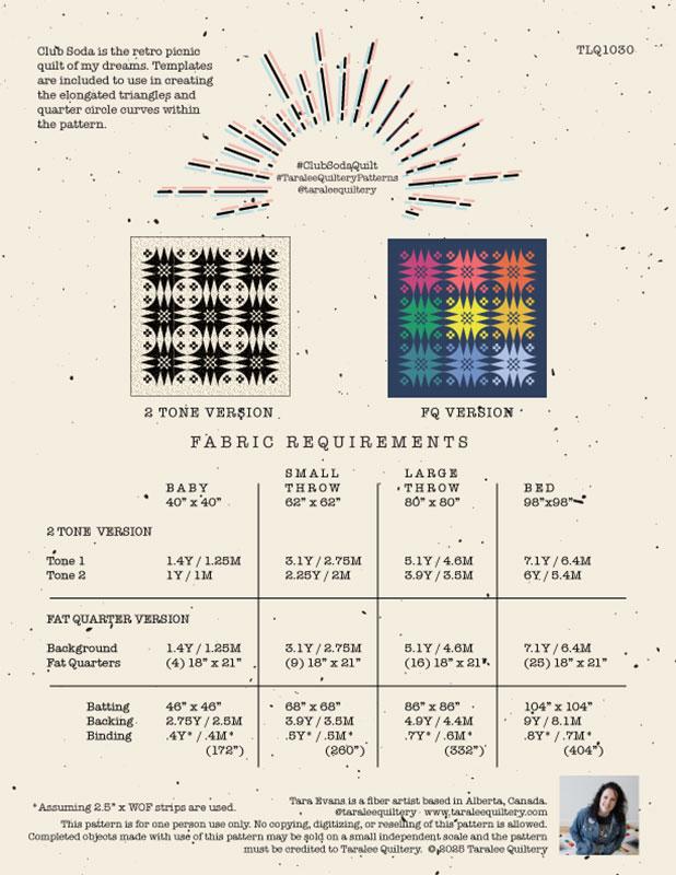 Poolside Too by Ruby Star Society : Club Soda Quilt Kit