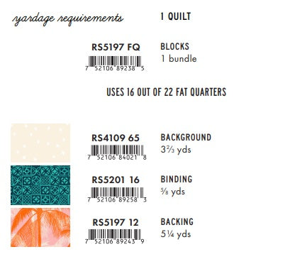 Poolside Too by Ruby Star Society : The April Quilt Kit