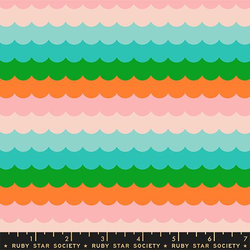 Poolside Too by Ruby Star Society : Umbrella Scallops Verdant RS5199 13