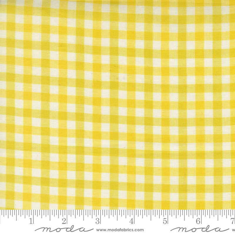 Popcorn Wovens by Elizabeth Hartman - Checks and Plaids Lemon 51285 16