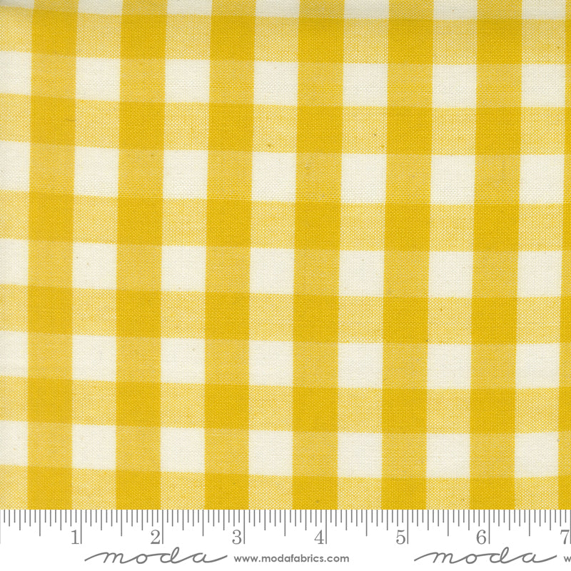 Popcorn Wovens by Elizabeth Hartman - Checks and Plaids Lemon 51285 17