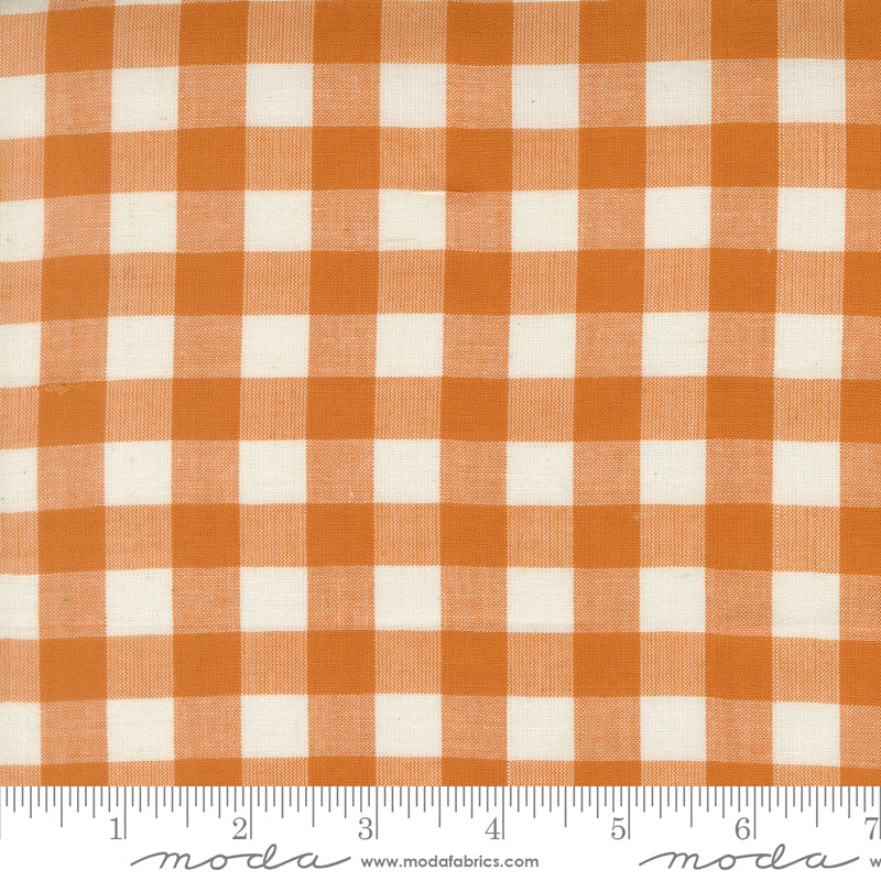 Popcorn Wovens by Elizabeth Hartman - Checks and Plaids Rust 51285 19