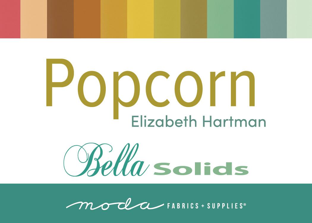 Popcorn by Elizabeth Hartman - Bella Solids Layer Cake 51280LCB
