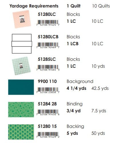 Popcorn by Elizabeth Hartman - Posy Quilt Kit - 2 Colorways